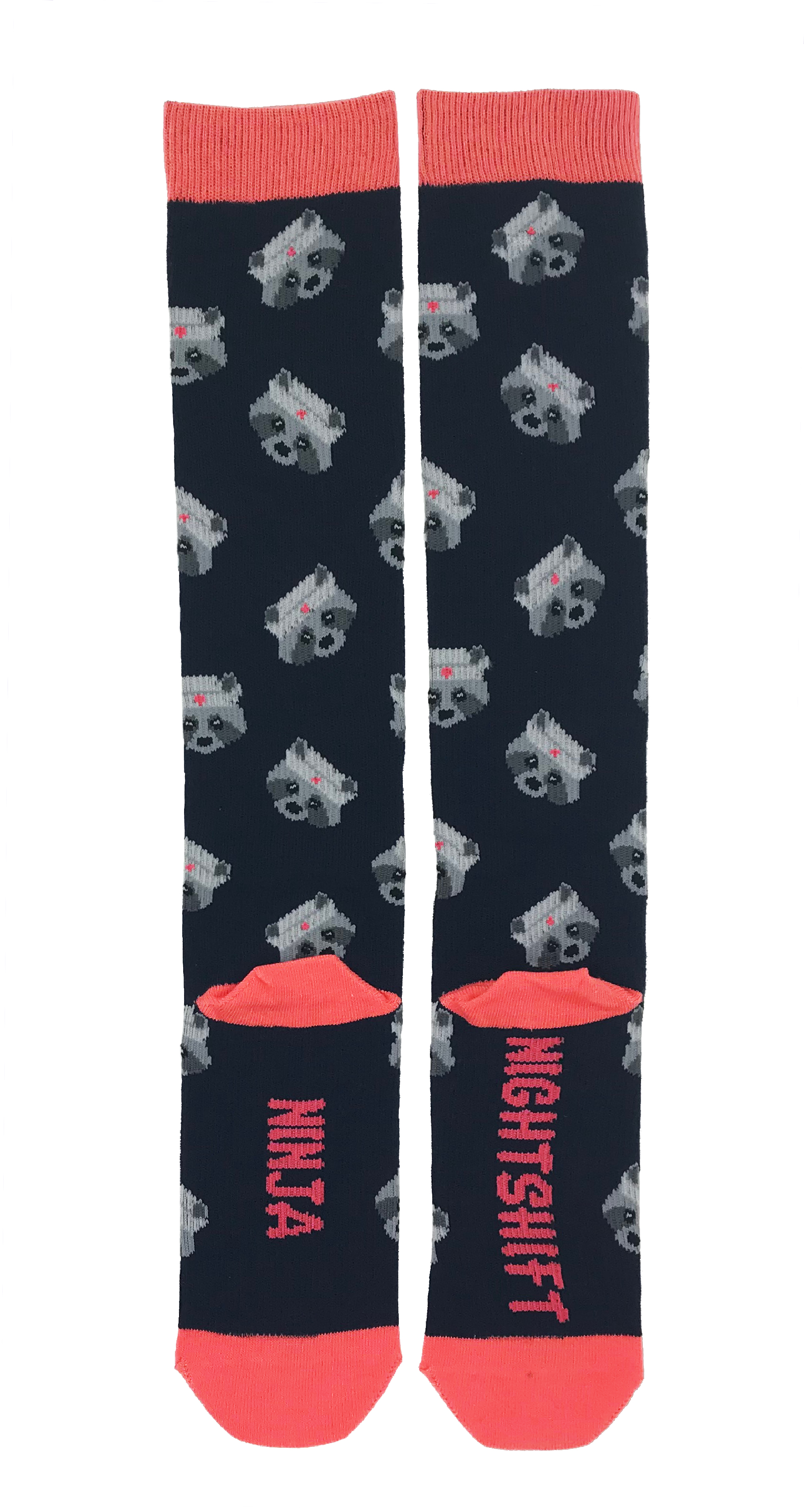 Nightshift Ninja - 15-20 mmHg Knit Compression Socks now by Cutieful!-