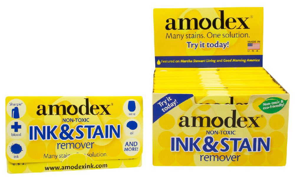 Trial Packets 25 Count - Amodex Ink & Stain Remover-Amodex