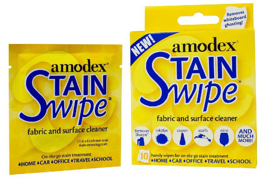 Stain Swipe 10 Pack - Amodex Ink & Stain Remover-Amodex