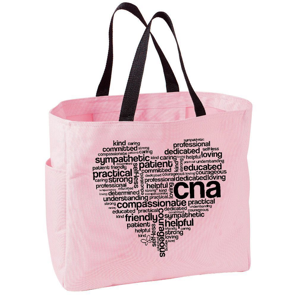 CNA Heart Tote Bag-Cutieful