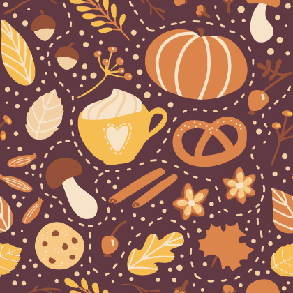 Pumpkin Spice Latte - Cutieful Compression Socks-Cutieful