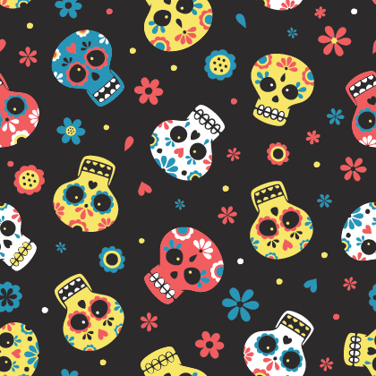 Sugar Skulls - Cutieful Compression Socks-Cutieful