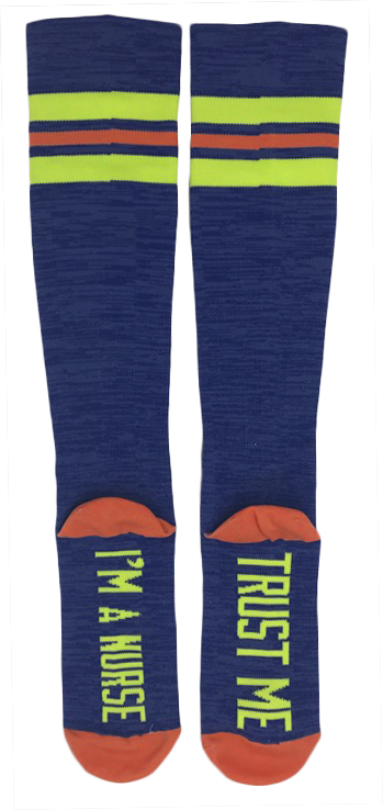 Trust Me I&#39;m a Nurse&#45; 15&#45;20 mmHg Knit Compression Socks now by Cutieful&#33;-Cutieful