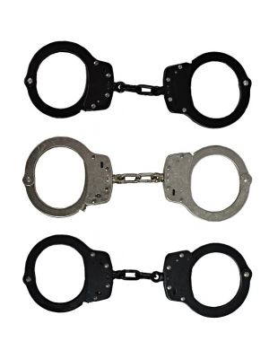 100 S&W Std Nickel Handcuffs-SMITH&WESSON