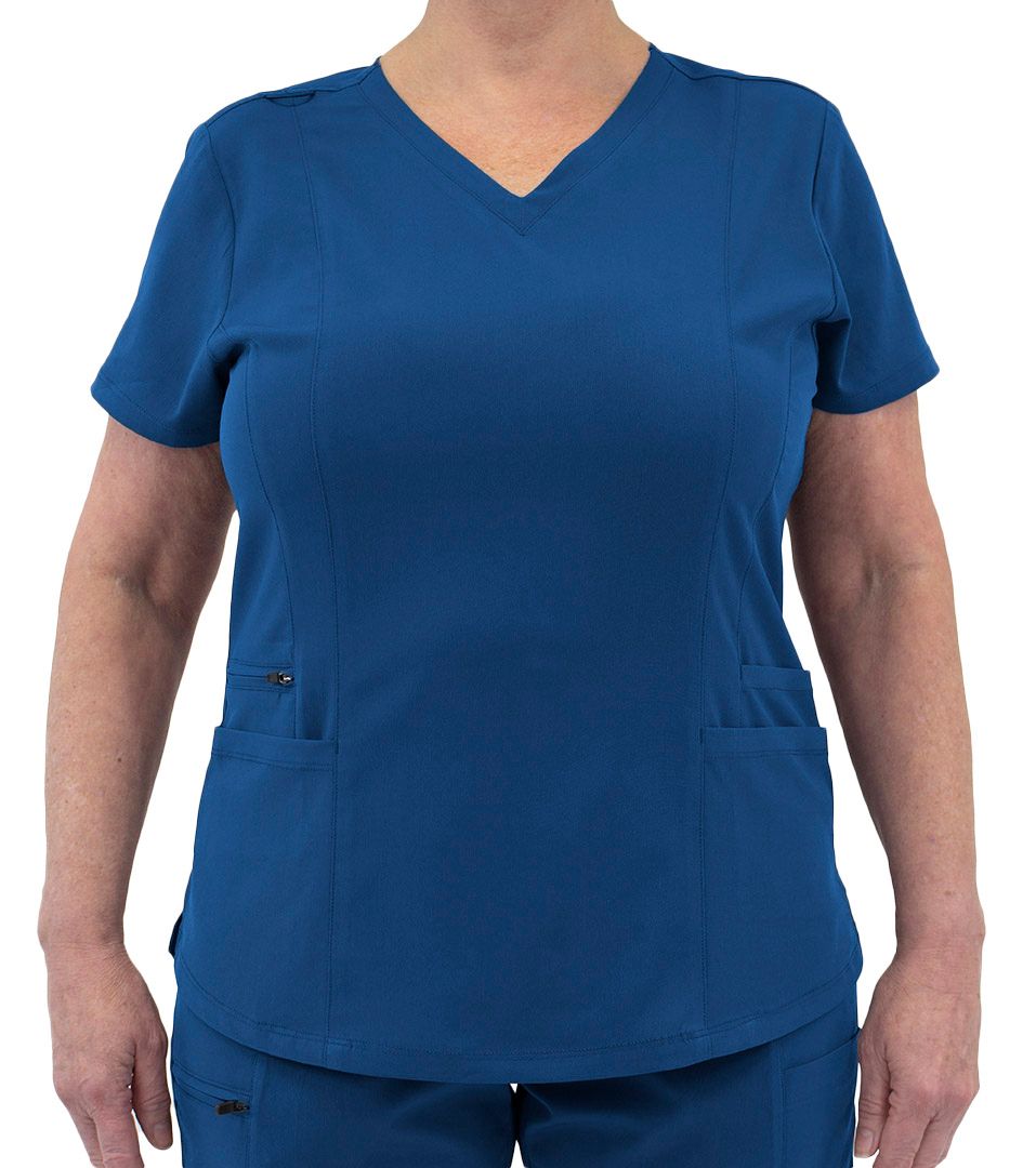 Edge by IRG : Women's V Neck Scrub Top style 2801