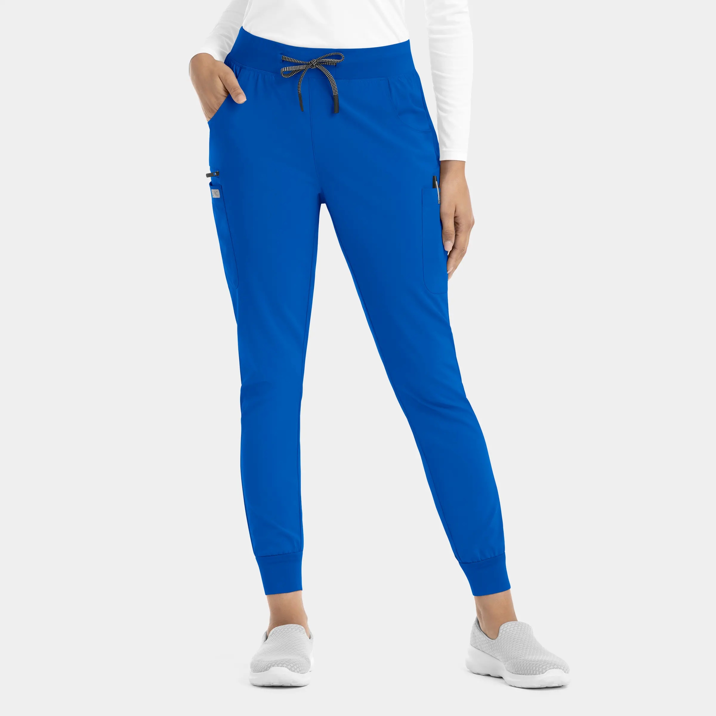 Track Figs Zamora Jogger Scrub Pants - Royal Blue - 4XL - Tall at Figs