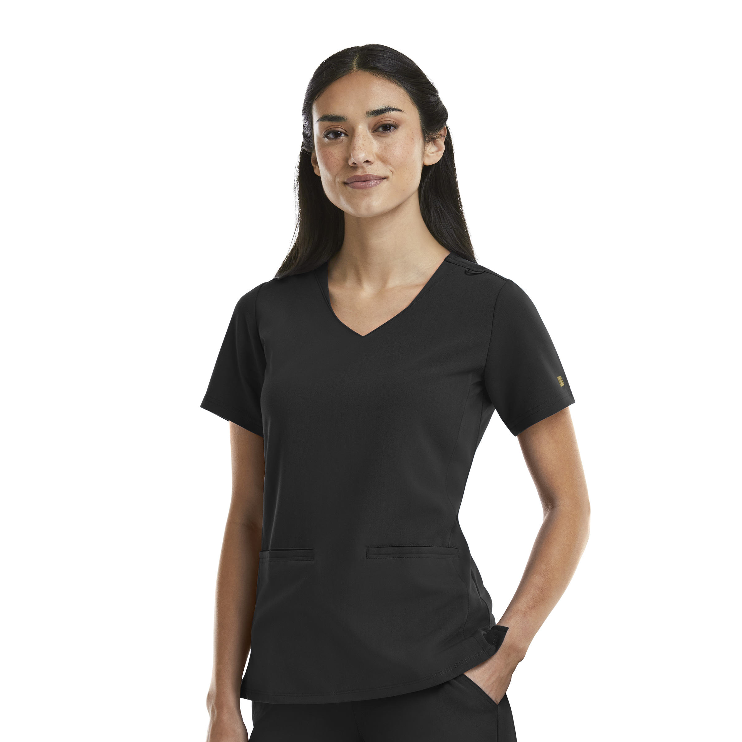 Buy Maevn Matrix Pro Women's Curved V-neck Top - Maevn Online at Best ...