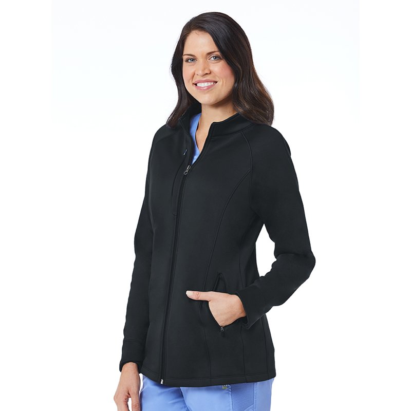 Womens Warm-up Bonded Fleece Jacket-