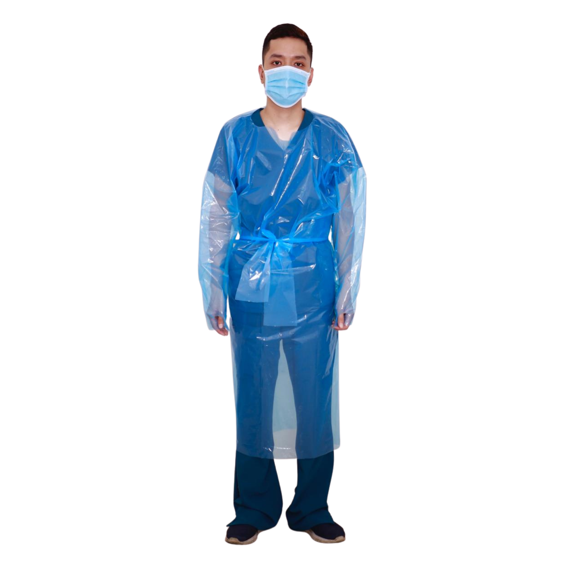 Standard CPE Protection Gowns - Case of 200-bordovabrand