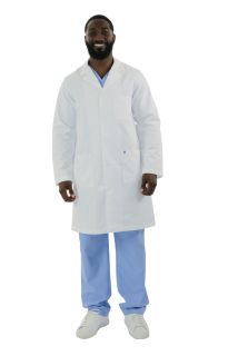 421A 40 Twill Antimicrobial Lab Coat