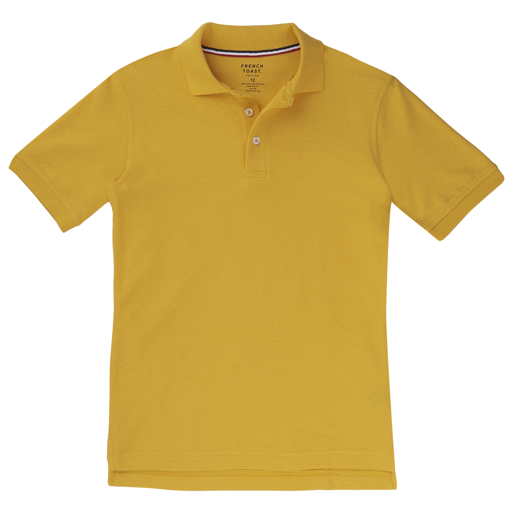 Boys&#8216; Short Sleeve Pique Polo Shirt-French Toast
