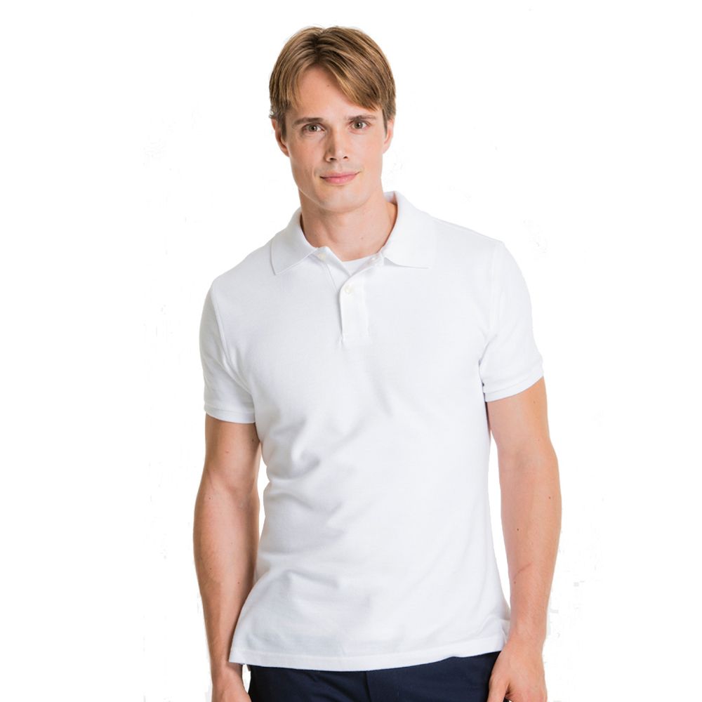 Lee Young Men&#8216;s Short Sleeve Pique Polo Shirt-Lee Uniforms