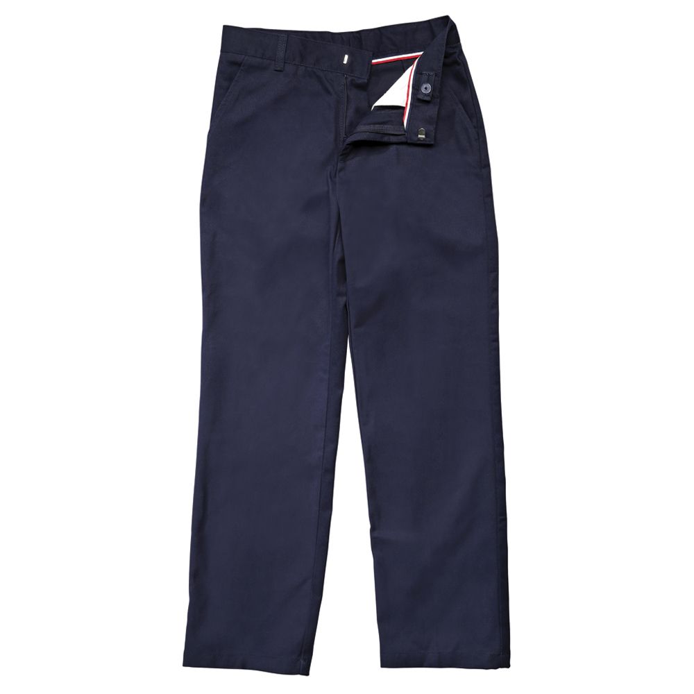 French Toast Boy&#8216;s Straight Leg Twill Pant-French Toast