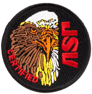 59106 ASP Eagle Certified Color Patches(Iron-On)-ASP