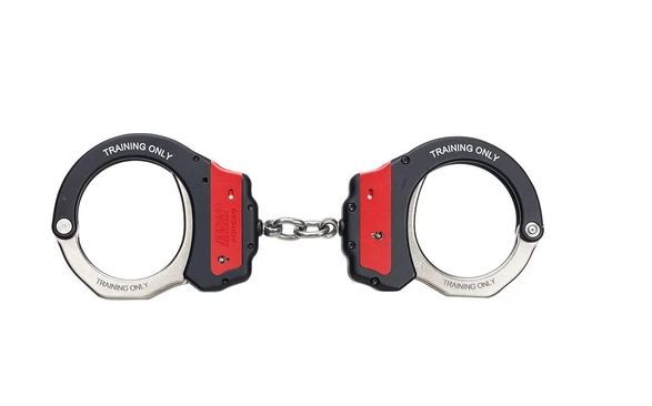 7486 Training Restraints Chain Ultra Cuffs (Red)-ASP