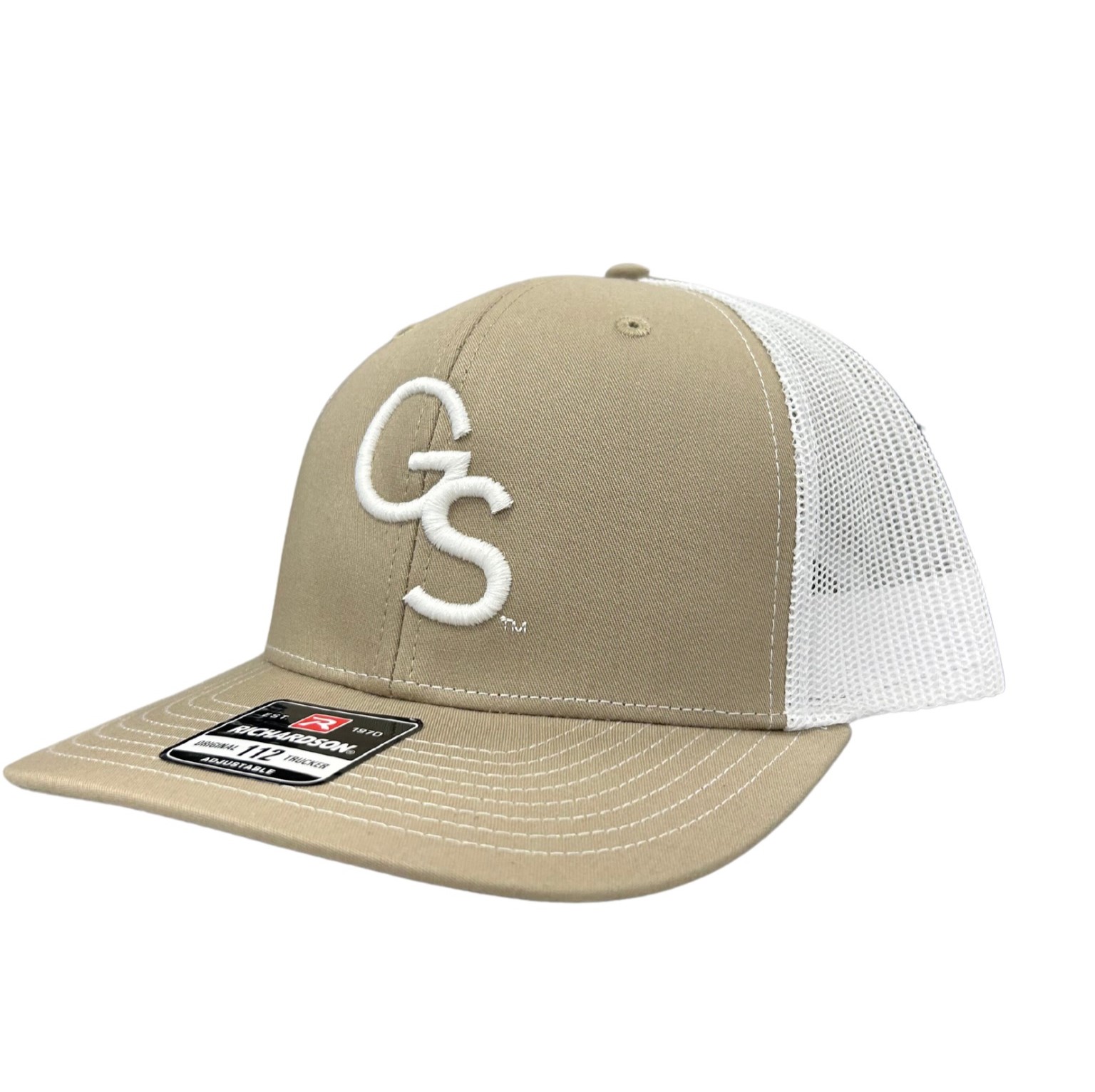 Buy Georgia Southern Richardson 112 Khaki/White GS Hat - Richardson ...