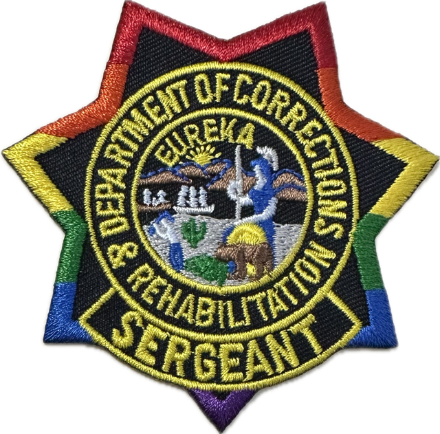 CDCR Pride Sergeant Star-Advantage Gear