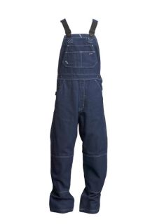 FR Denim Bib Overalls | 100% Cotton-Lapco