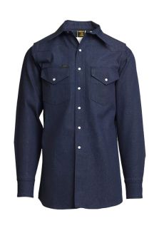 Heavy-Duty Welding Shirts | Non-FR | Denim 100% Cotton-Lapco