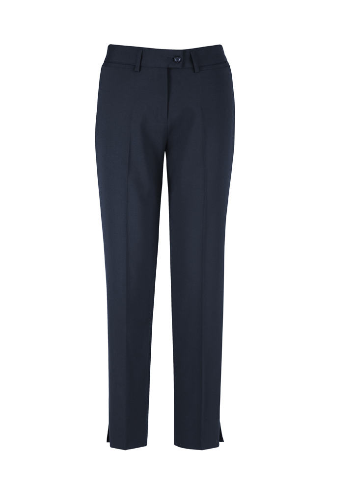 Biz Corporates Womens Comfort Wool Stretch Slim Leg Pant-Biz Corporates