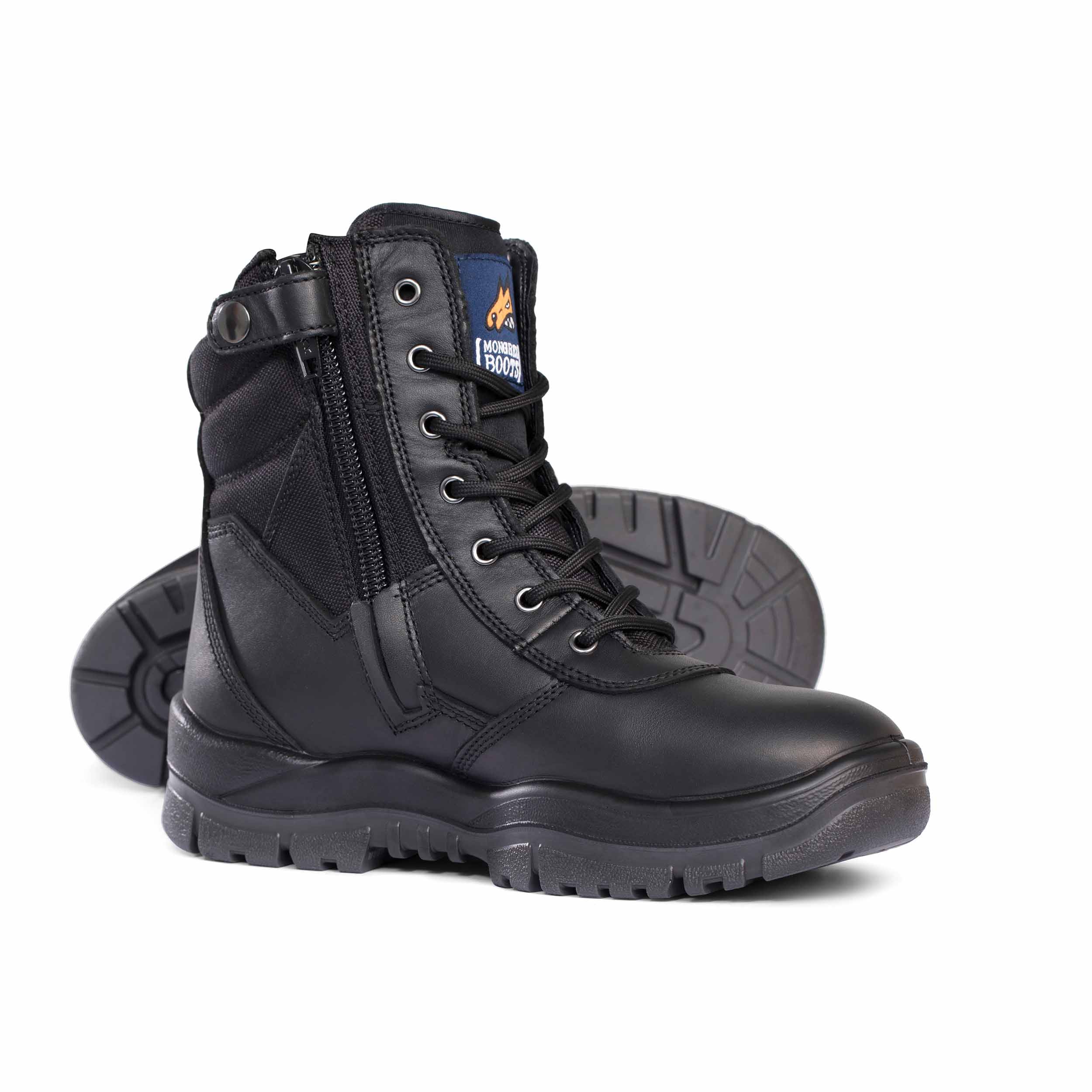 Mongrel Boots High Leg Zipsider Boot-Mongrel Boots