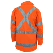 DNC 6 in 1 Rain Jacket with X Pattern Tape-DNC
