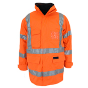 DNC 6 in 1 Rain Jacket with X Pattern Tape-DNC