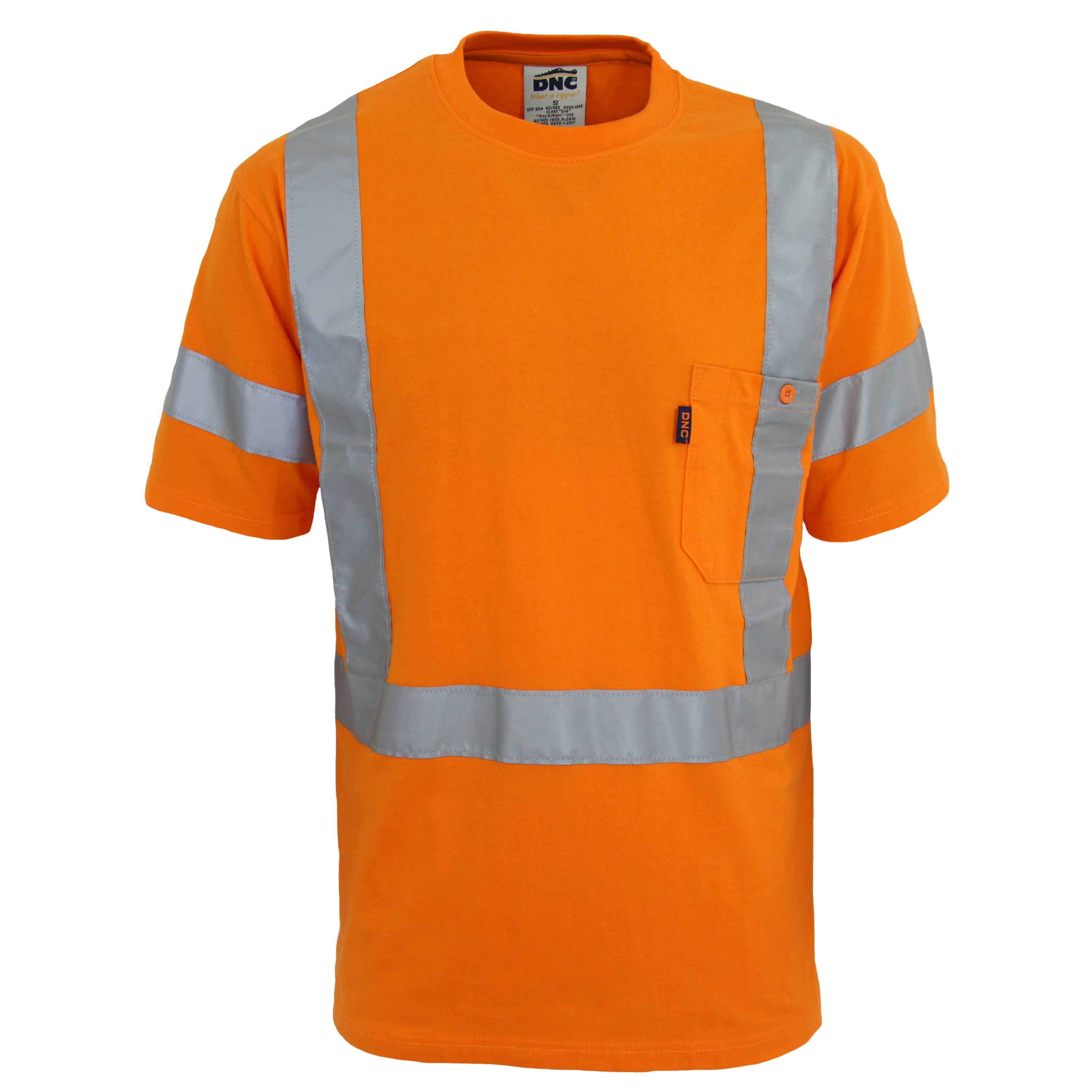 DNC Hi-Vis Cotton taped Tee Short Sleeve-DNC