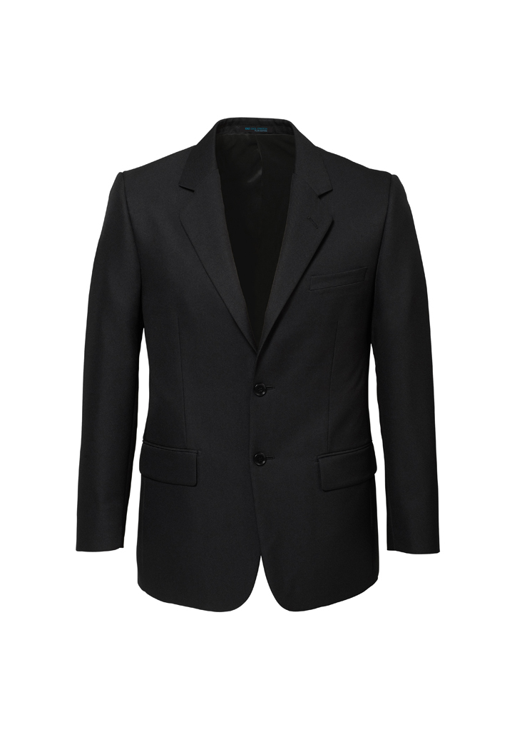 Biz Corporate Mens Cool Stretch 2 Button Classic Jacket-Biz Corporates