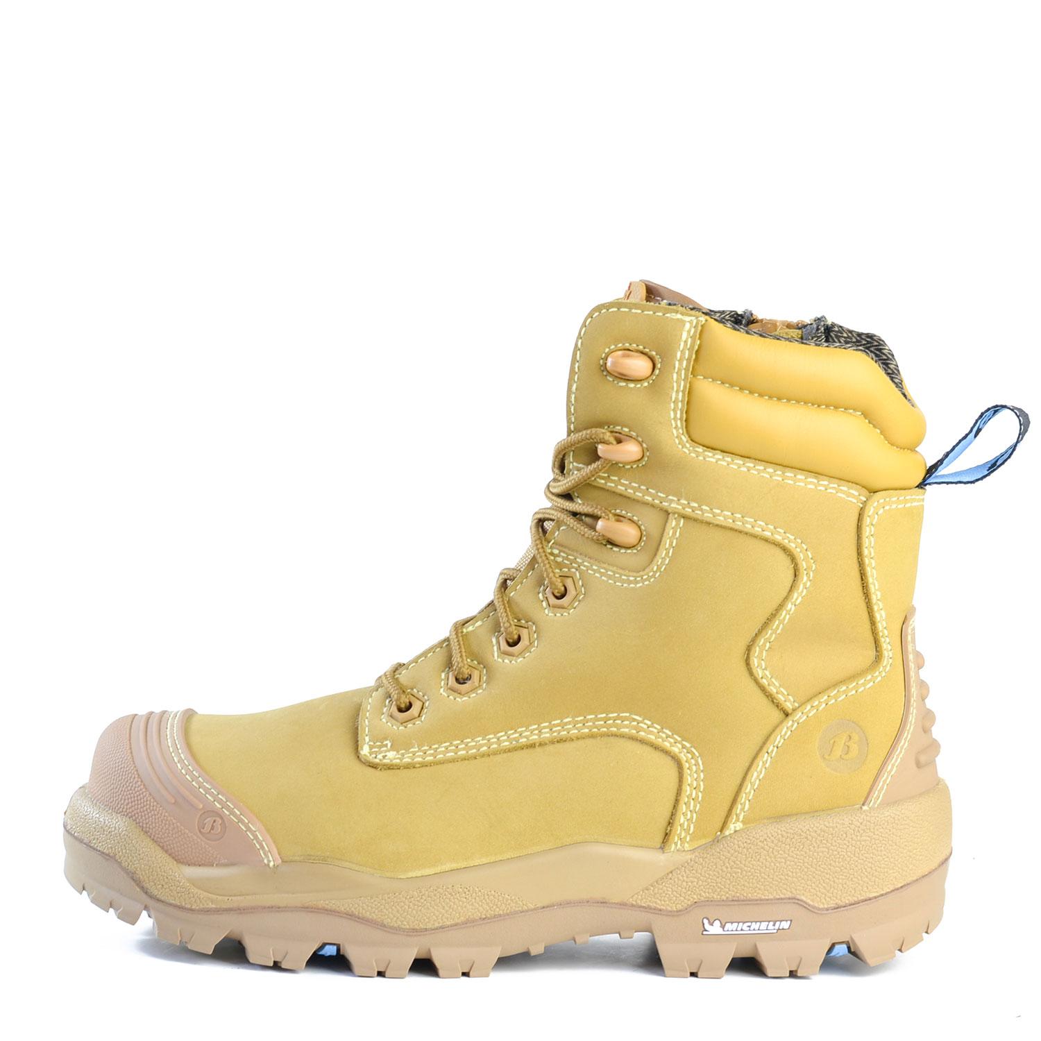 Bata Longreach Zip Ultra Wheat Boot-Bata Industrials Footwear