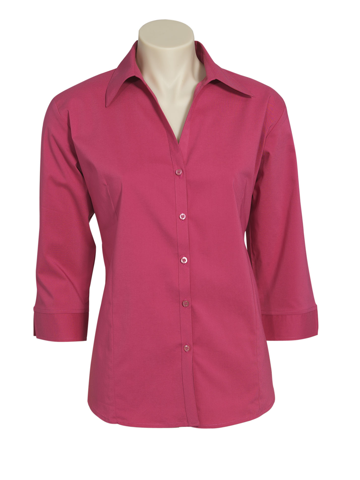 Biz Collection Ladies Metro Three Fourth Sleeve Shirt-