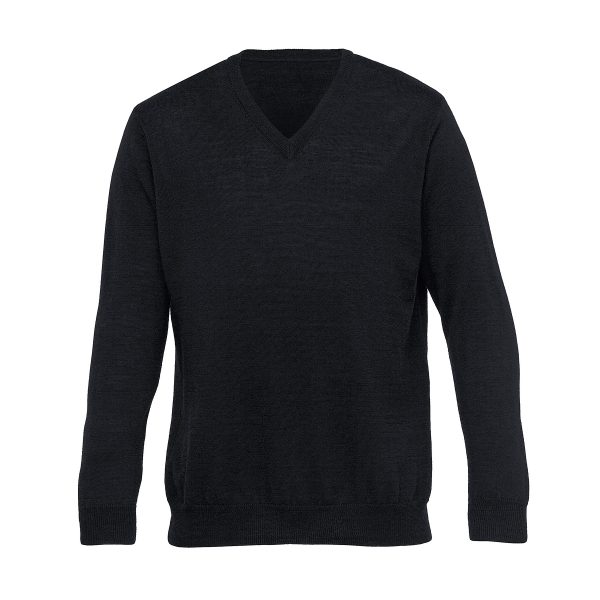 Gear for Life Merino Detailed Vee Pullover Mens-Gear For Life