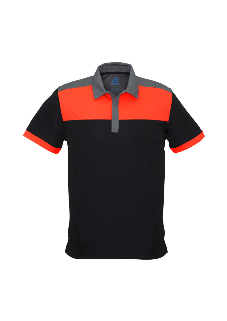 Biz Collection Mens Charger Short Sleeve Polo-Biz Collection