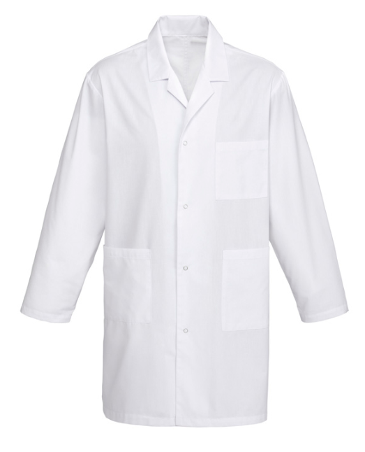 Biz Collection Lab Coat-Biz Collection