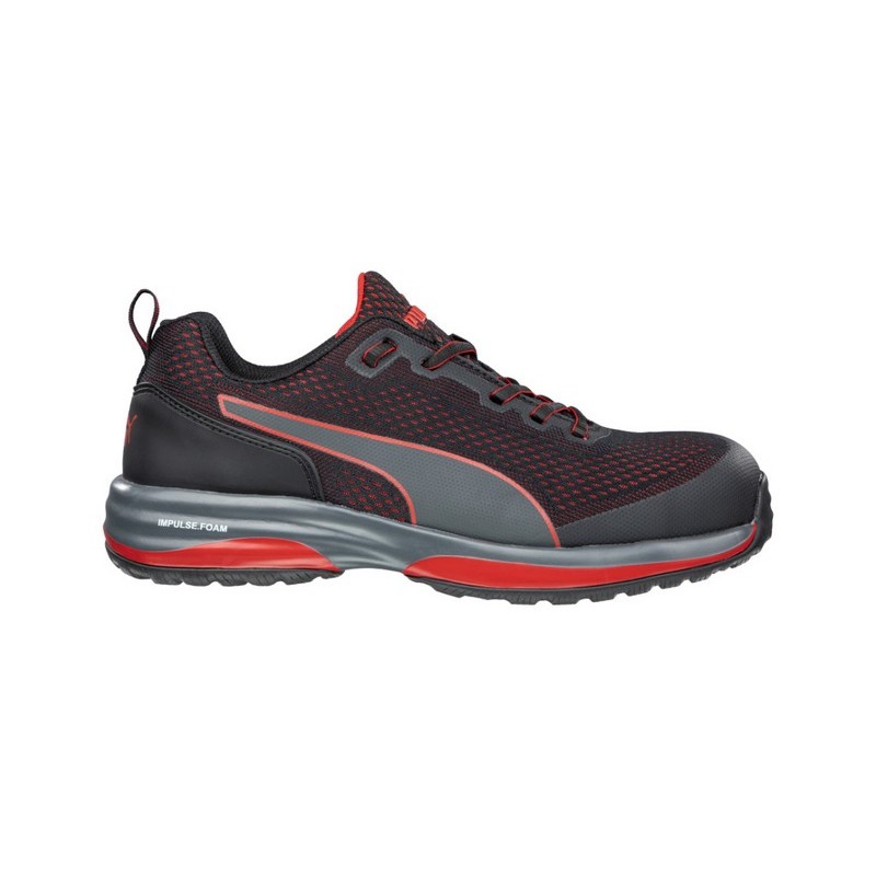 Puma Speed Black or Red-Puma Safety