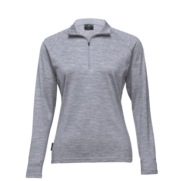 Gear For Life Merino Zip Pullover Womens-Gear For Life