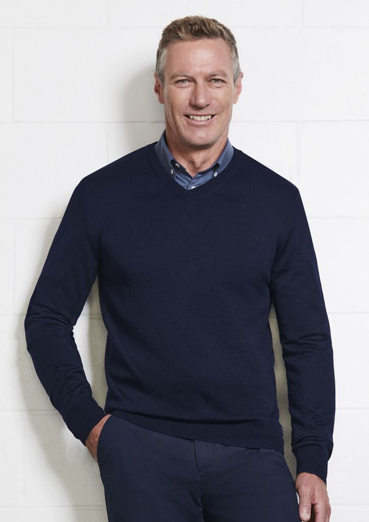 Biz Mens Roma Knit Pullover-Biz Collection