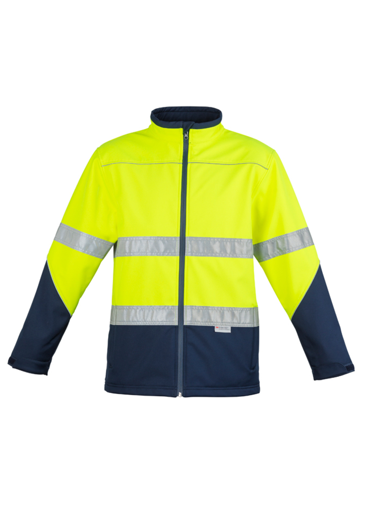 Syzmik Unisex Hi Vis Softshell Jacket-Syzmik