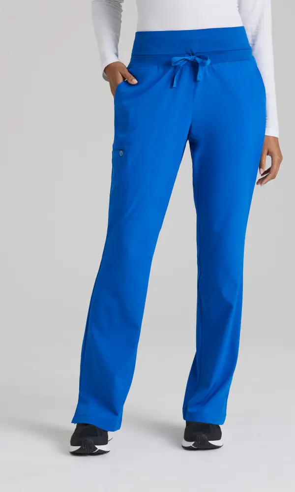 Barco One 5206 Stride Yoga Style Waist Medical Scrub Pant-Barco One