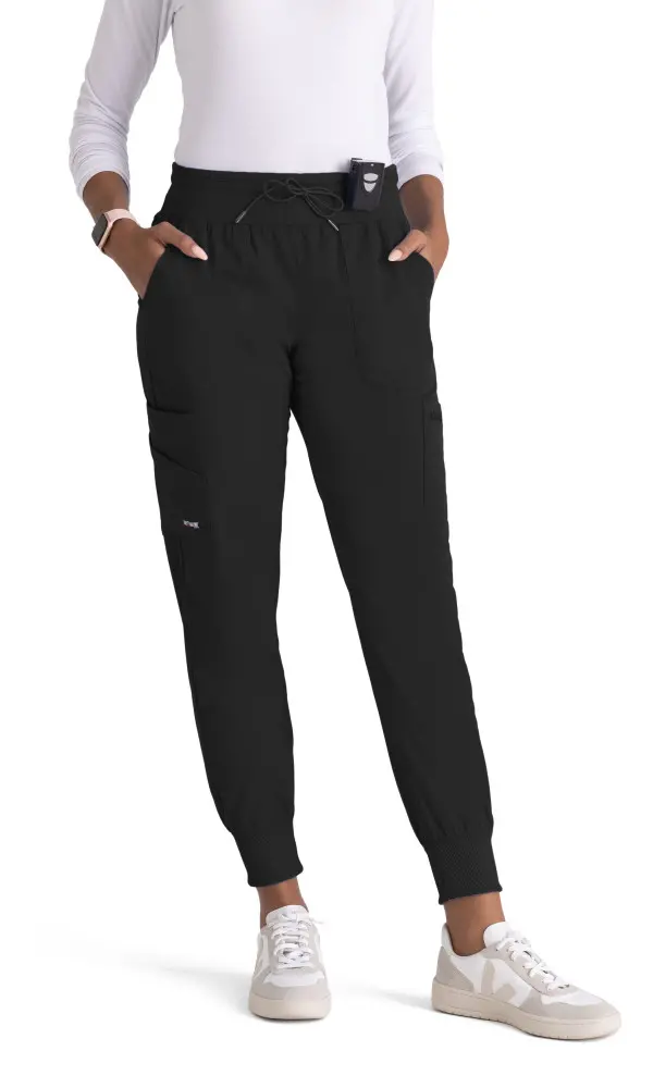 Greys Anatomy Spandex Stretch Carly Jogger-Greys Anatomy Spandex Stretch