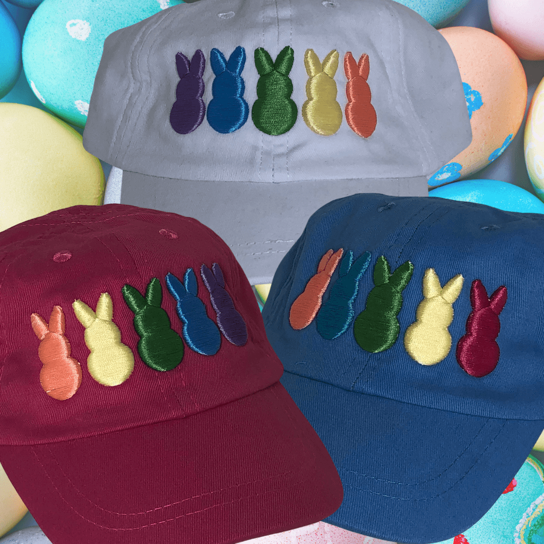 3D Peeps Embroidered Toddler Cap-The Scrub Shoppe