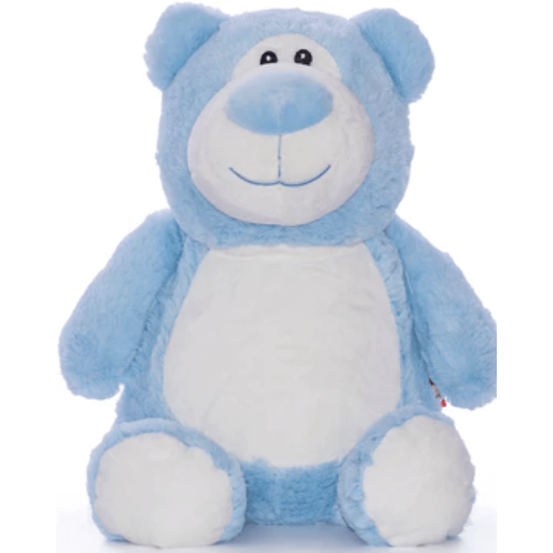 Cubbyford Teddy Blue- Cubbies Embroidered Plush Animals-Cubbies