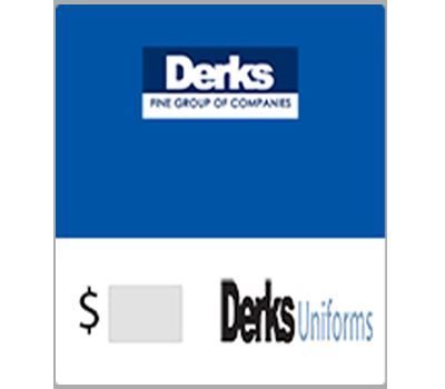 Gift Card-Derks Uniforms