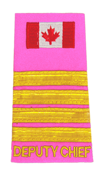 Deputy Chief 4 Braid Slip-On with Canadian Flag-Derks Uniforms