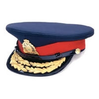 Police Chief 2-Row Oak Leaf-Derks Uniforms