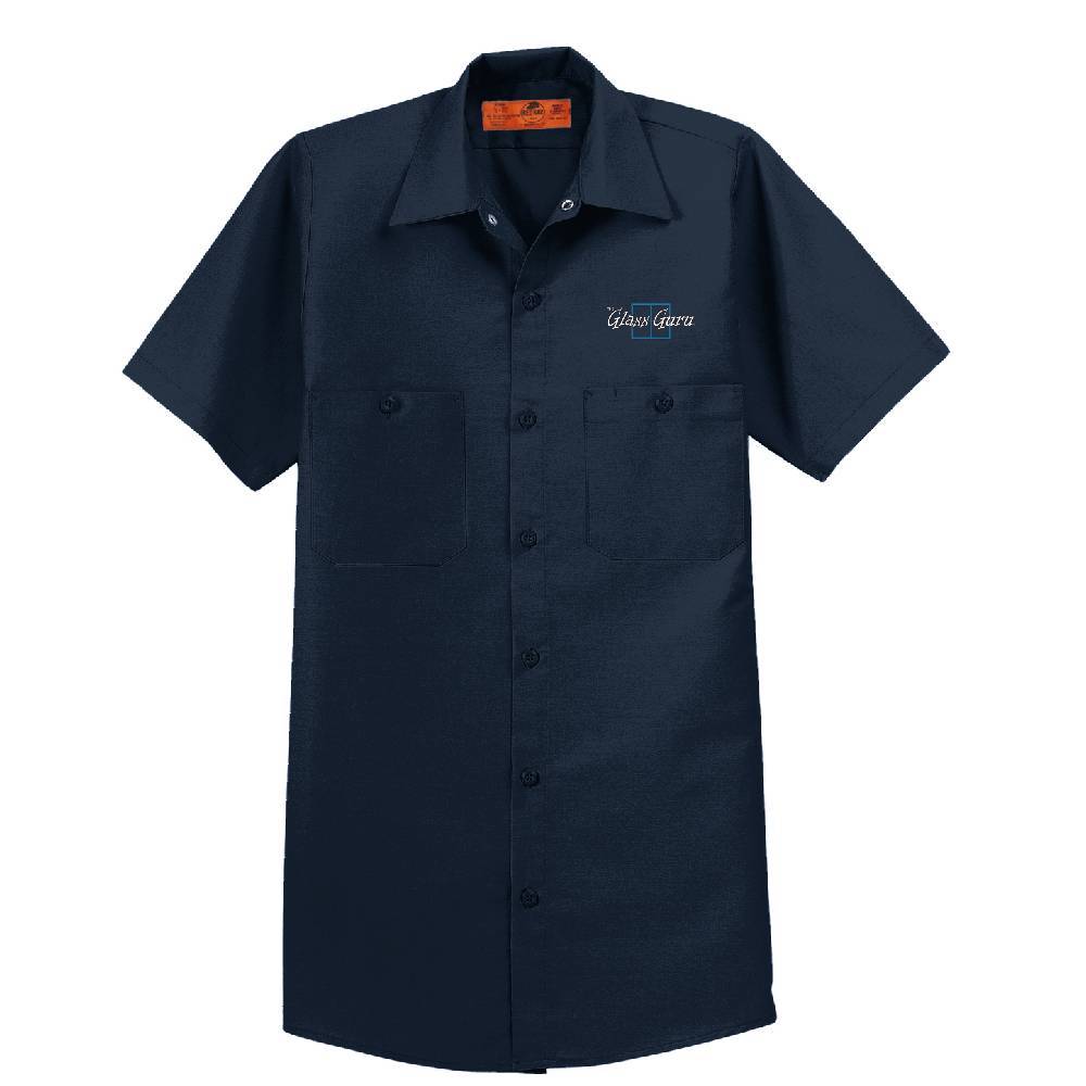 Red Kap Short Sleeve Industrial Work Shirt.-