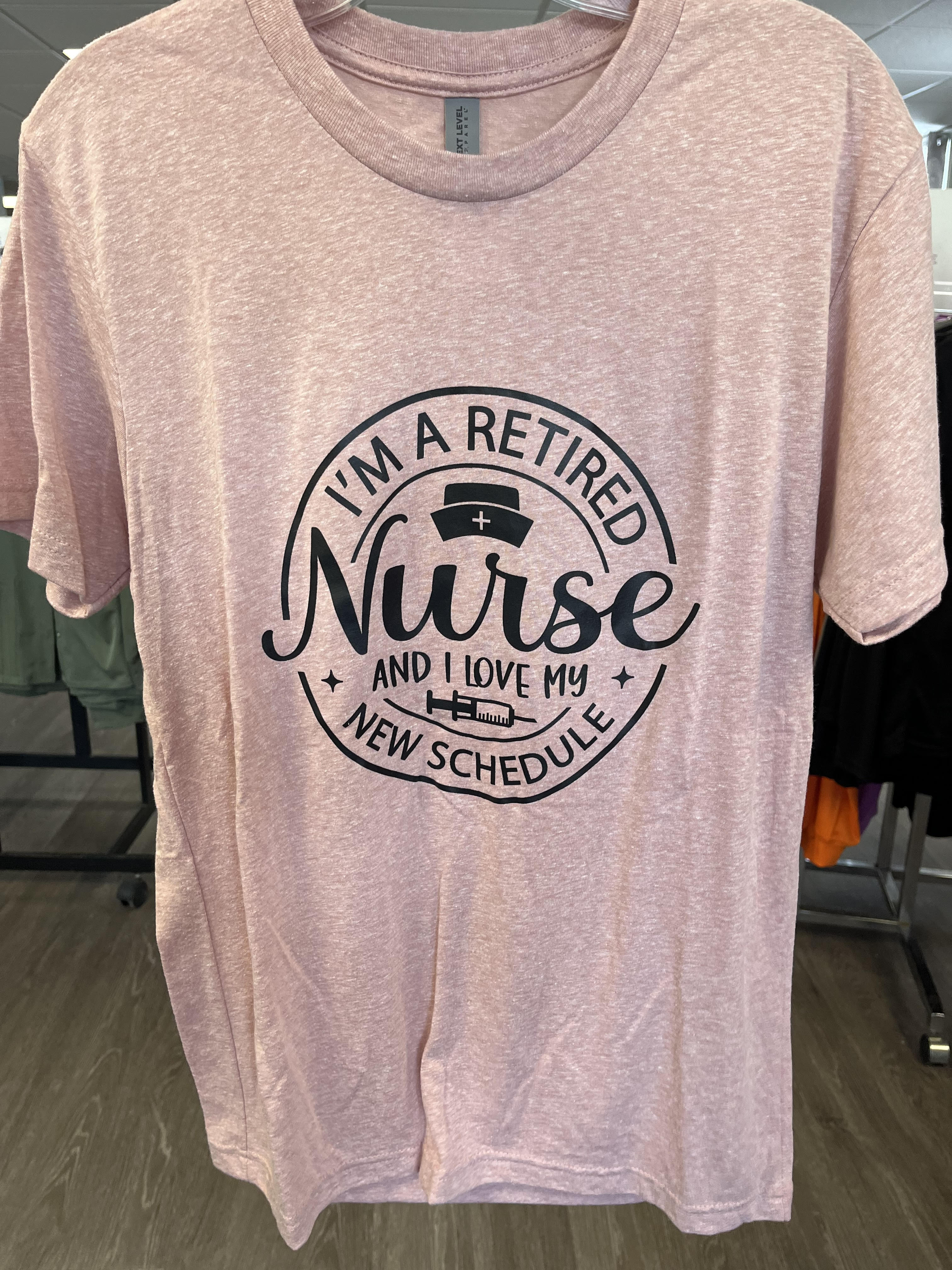 Retired Nurse Tee Shirt-The Scrub Hub