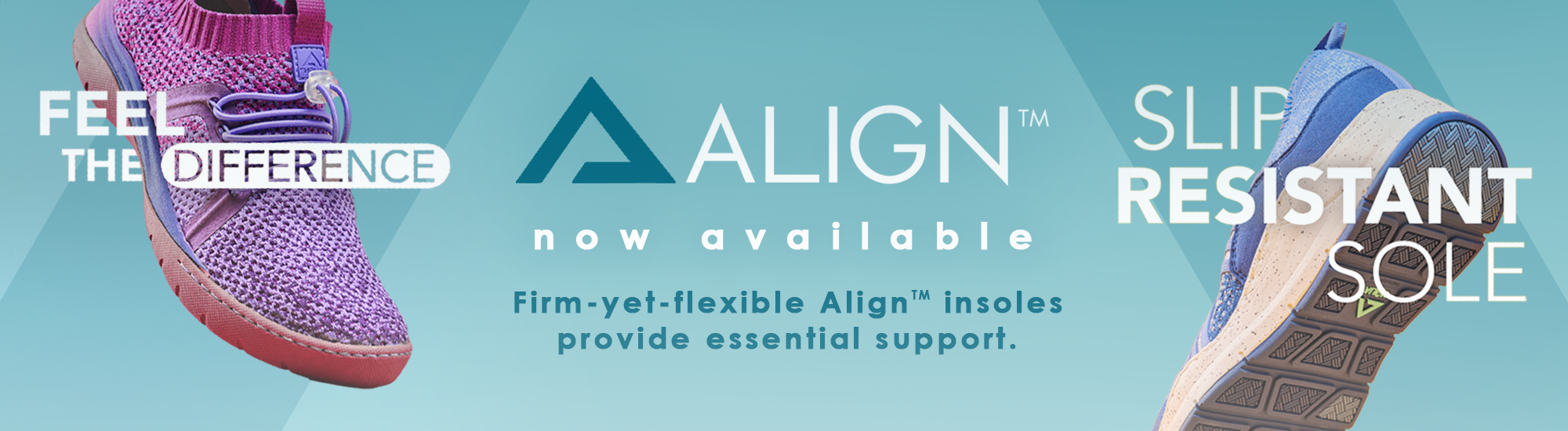Align Shoes Now Available
