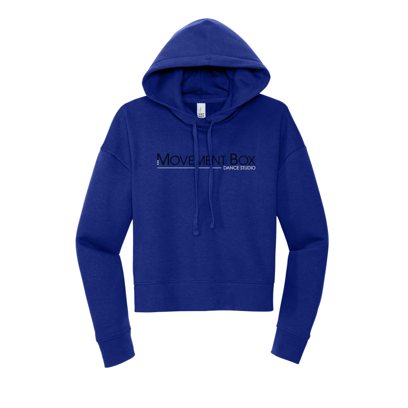 District Women&#8216;s VIT Fleece Hoodie - Movement Box Custom Embroidery-District