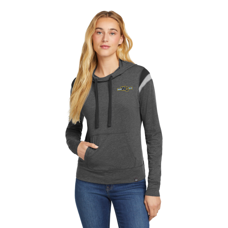 New Era Women&#8216;s Heritage Blend Varsity Hoodie-WG EMBROIDERED-New Era